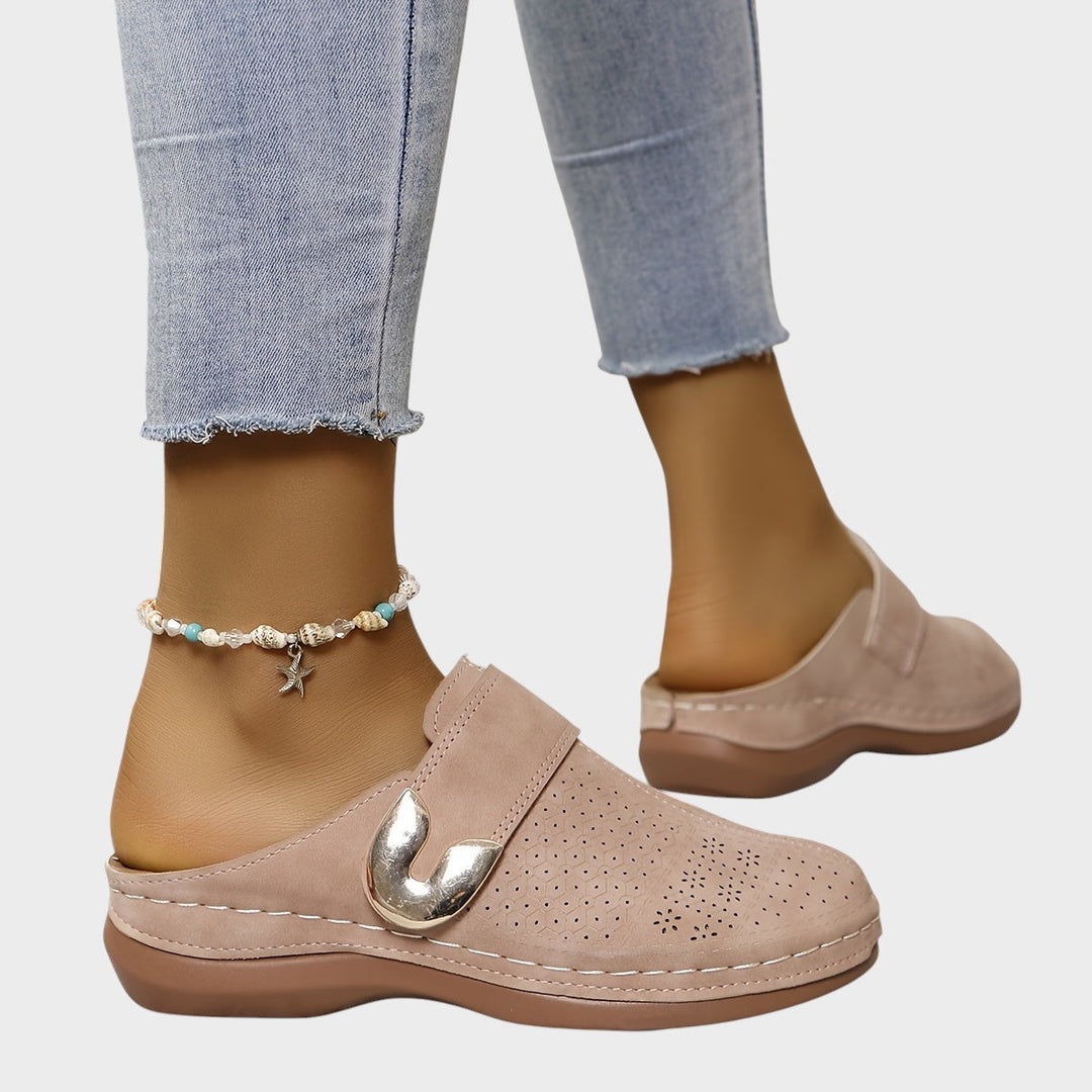 Ruby  | Stylish Slip-On Mules with Effortless Comfort