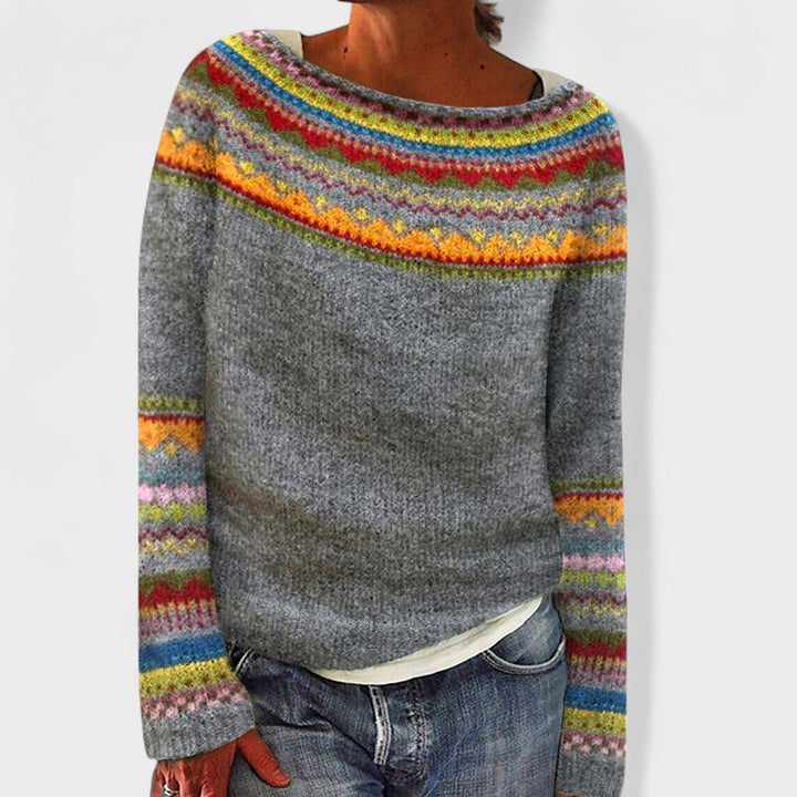 Ragna | Retro Autumn Pullover