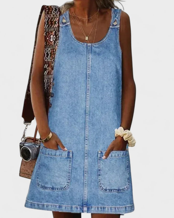 WINIFRED | Denim Summer Dress