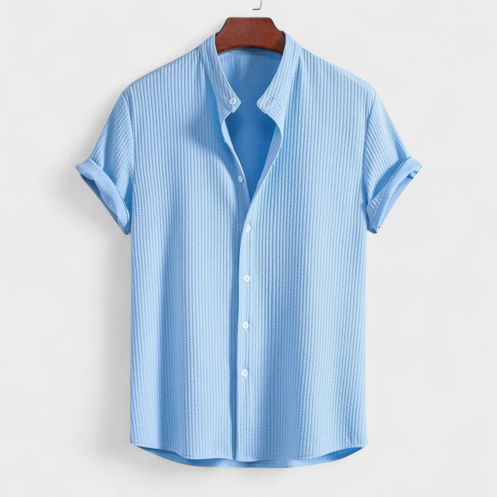 Daniel | Men's shirt with stand-up collar