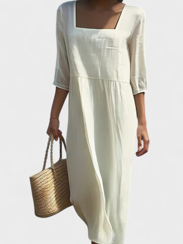 THEA | Casual linen dress