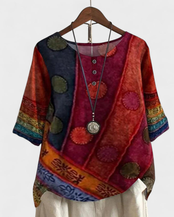 WREN | Bohemian-colored top
