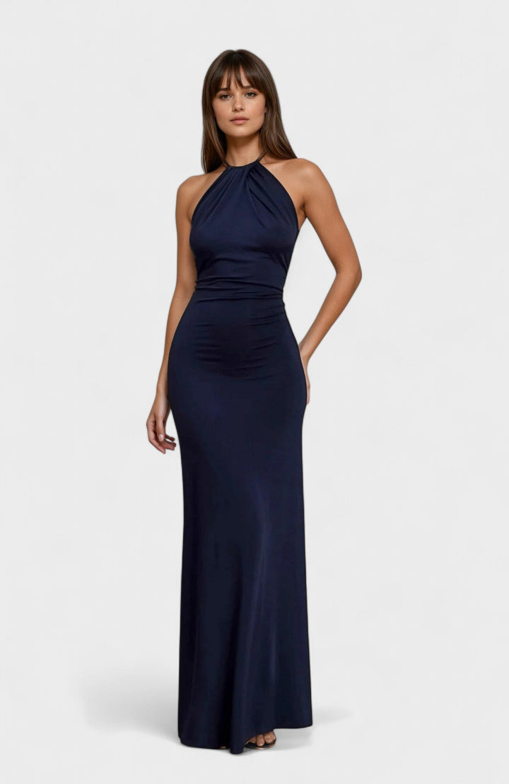 Benedicte | Halter Maxi Dress