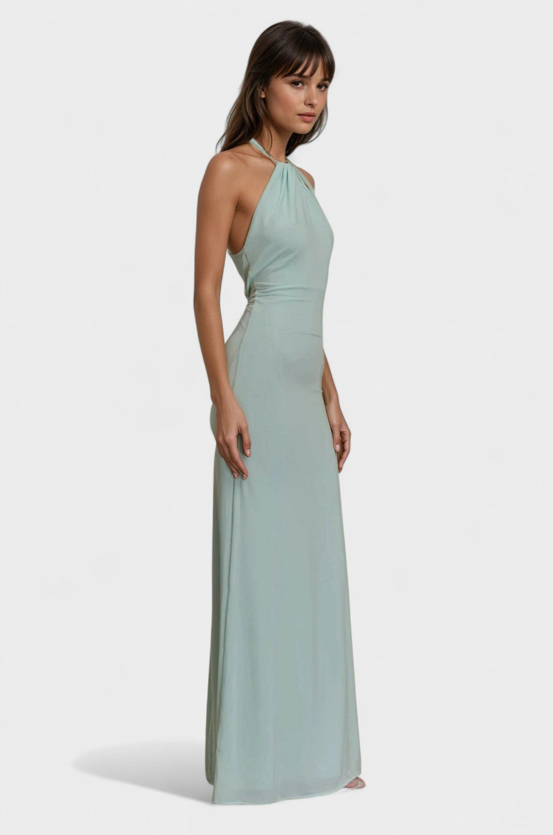 Benedicte | Halter Maxi Dress