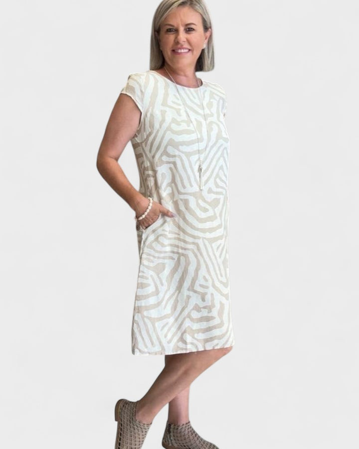 BEATRIX | Summer dress with beautiful print