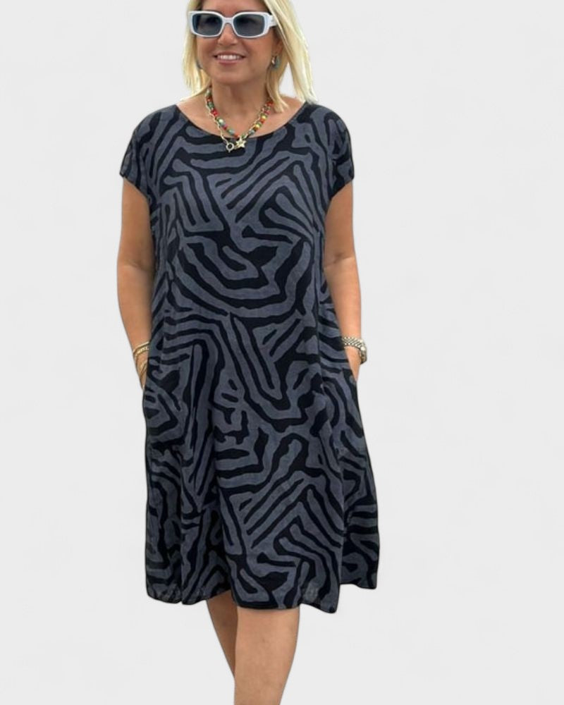 BEATRIX | Summer dress with beautiful print