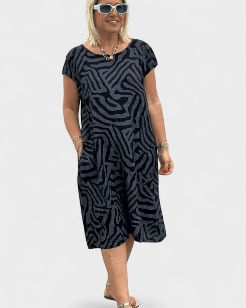BEATRIX | Summer dress with beautiful print
