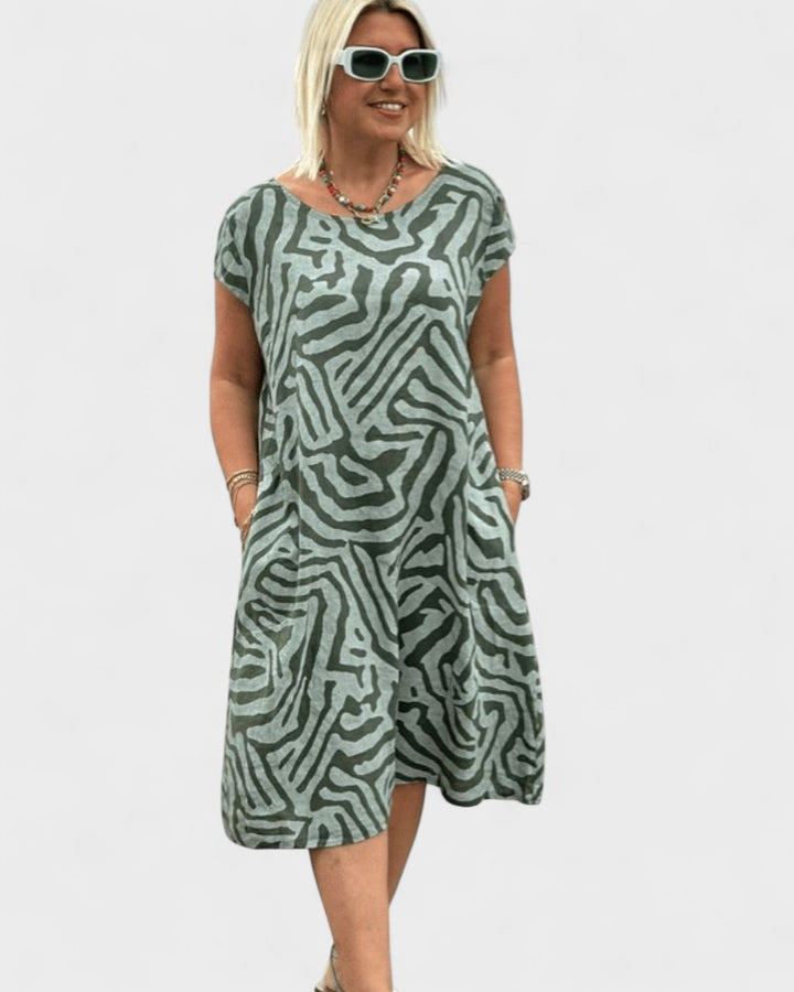 BEATRIX | Summer dress with beautiful print