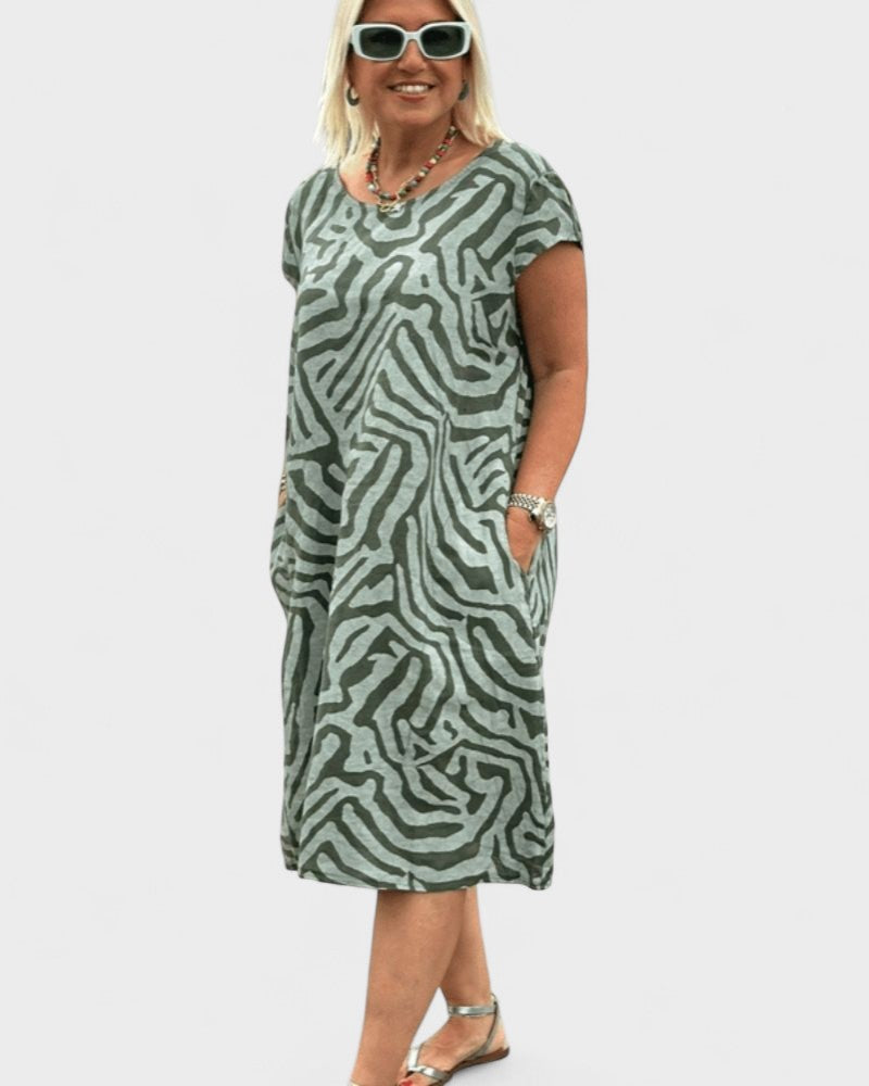 BEATRIX | Summer dress with beautiful print