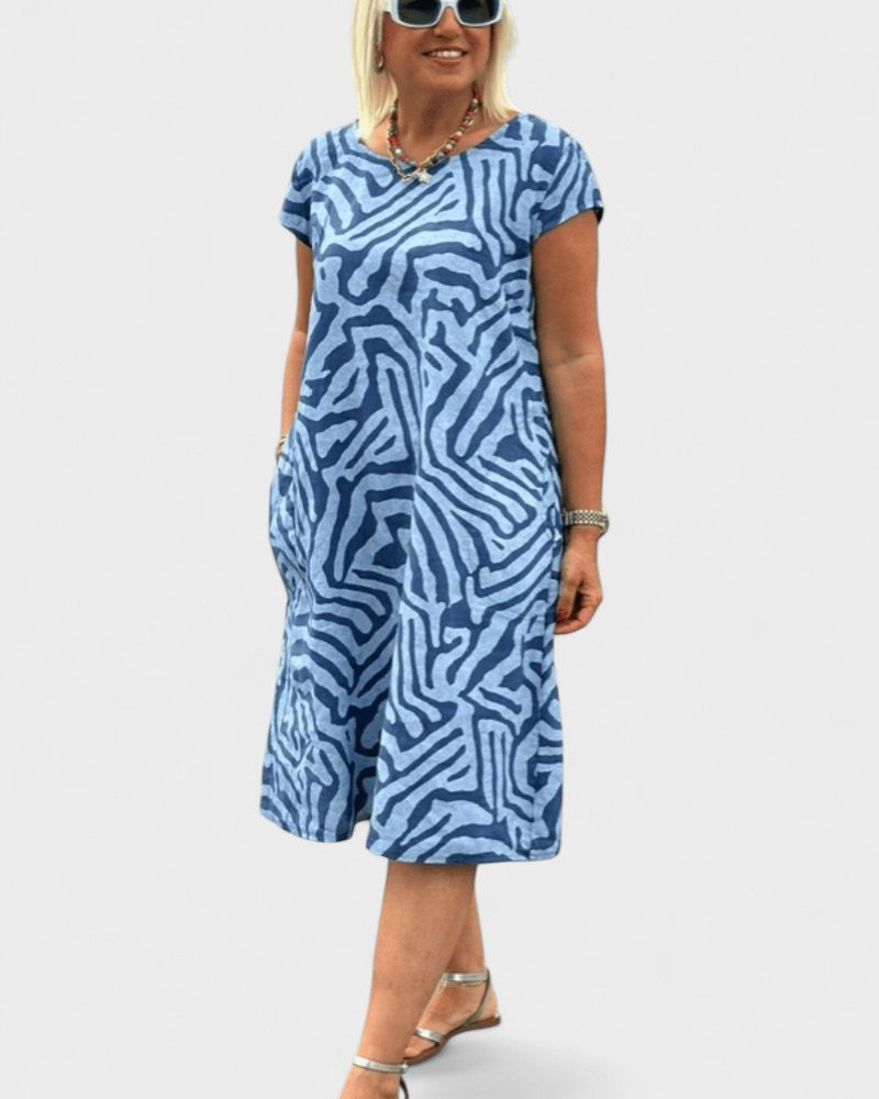 BEATRIX | Summer dress with beautiful print