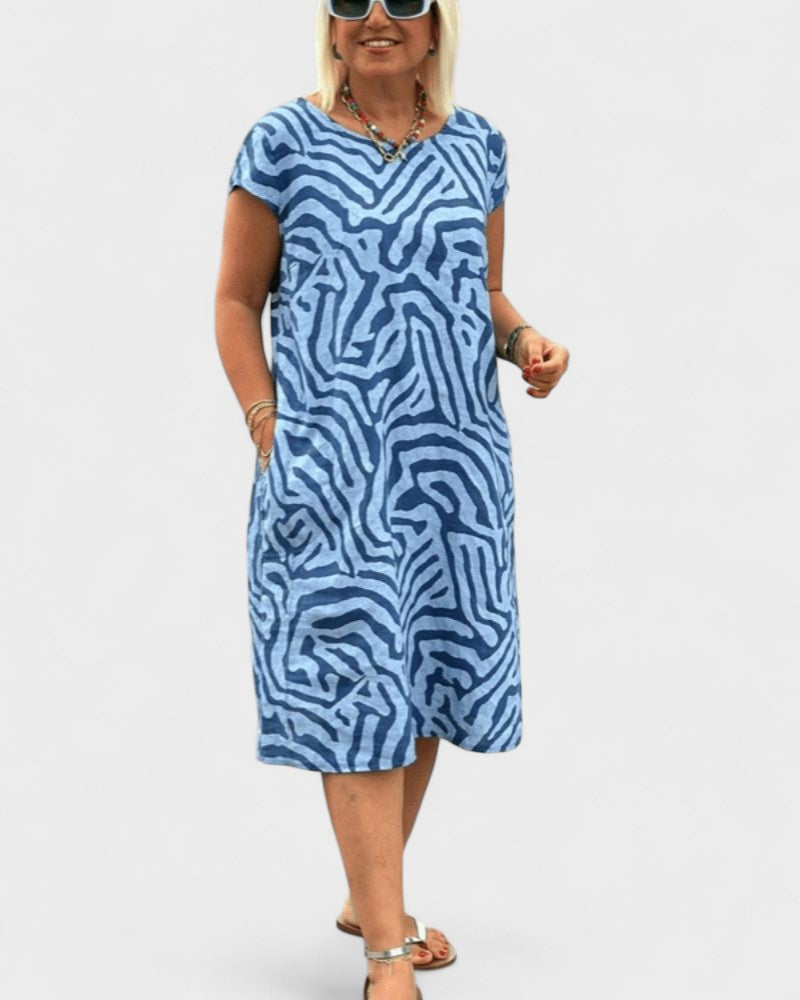 BEATRIX | Summer dress with beautiful print