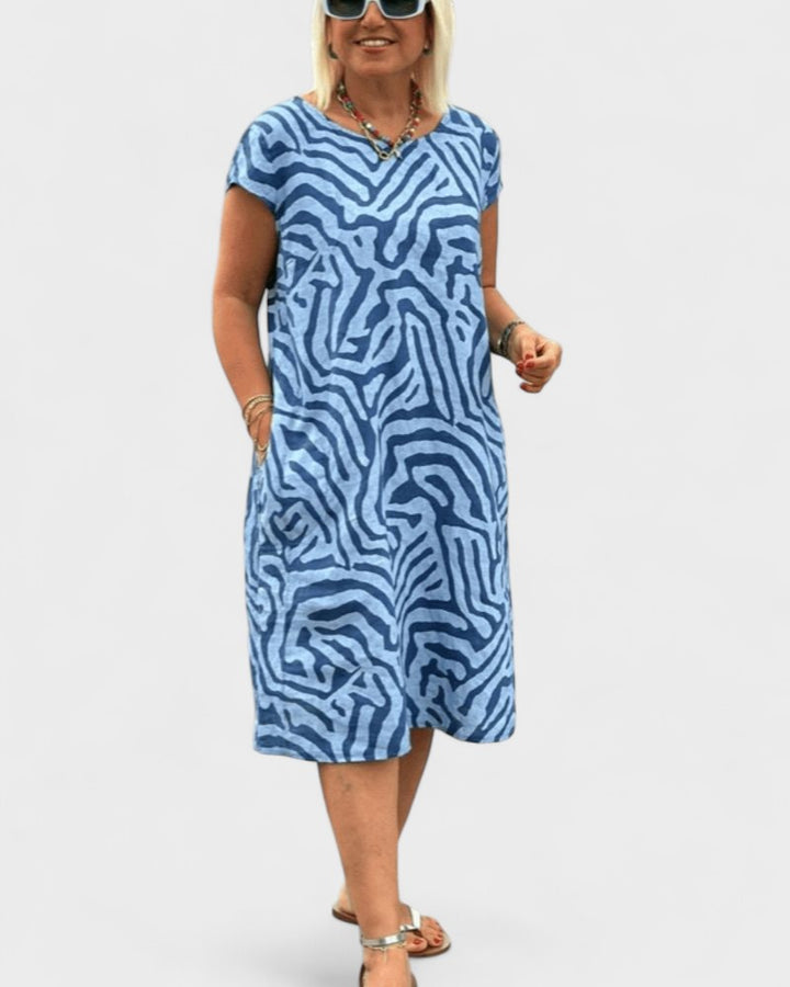 BEATRIX | Summer dress with beautiful print