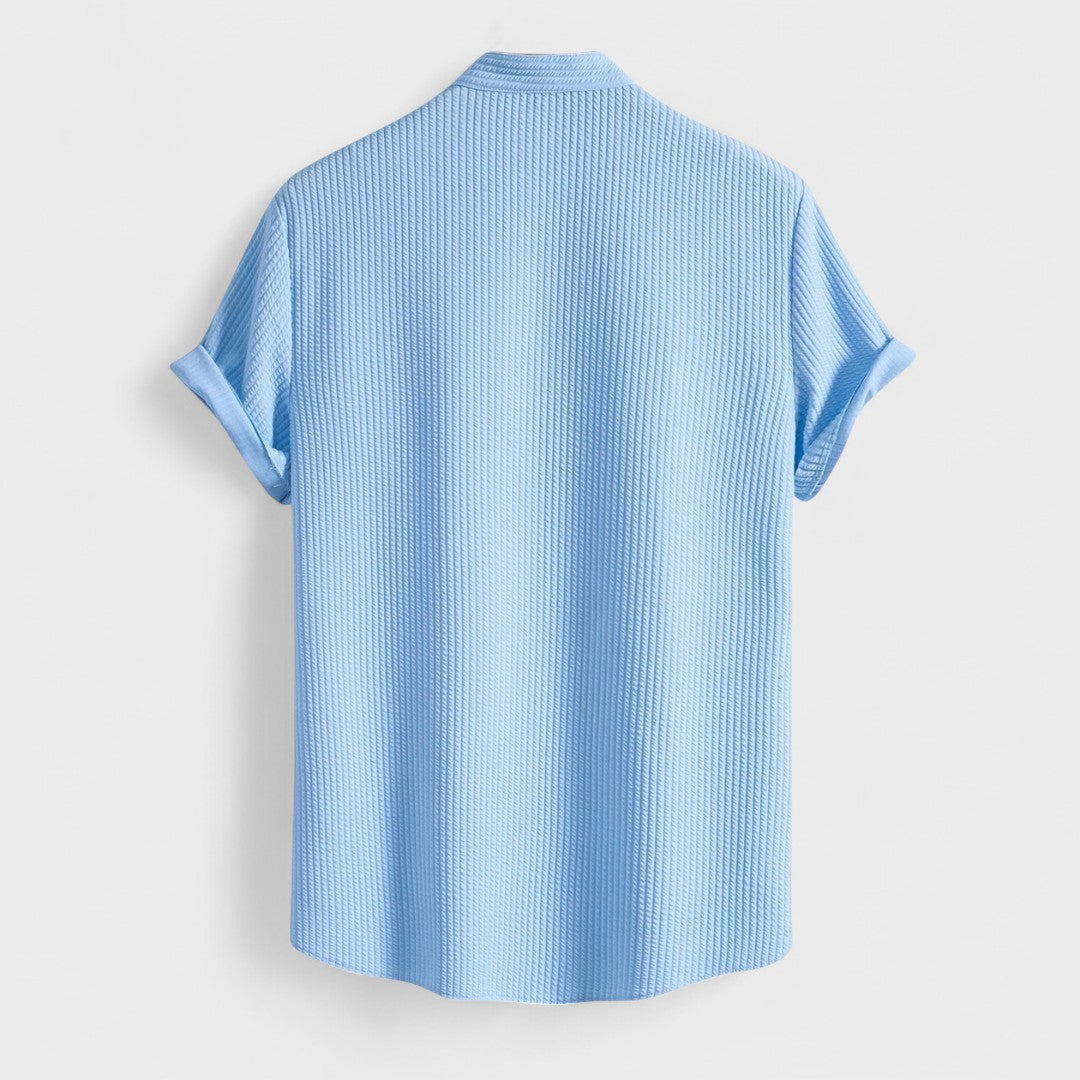Daniel | Men's shirt with stand-up collar