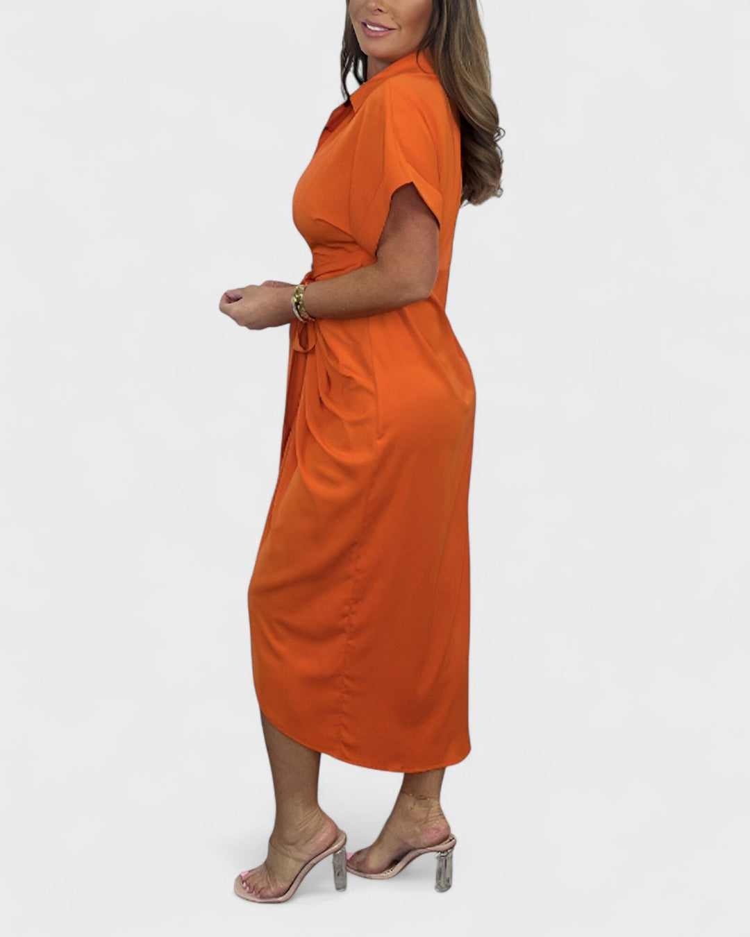 NOA | Elegant Pleated Dress