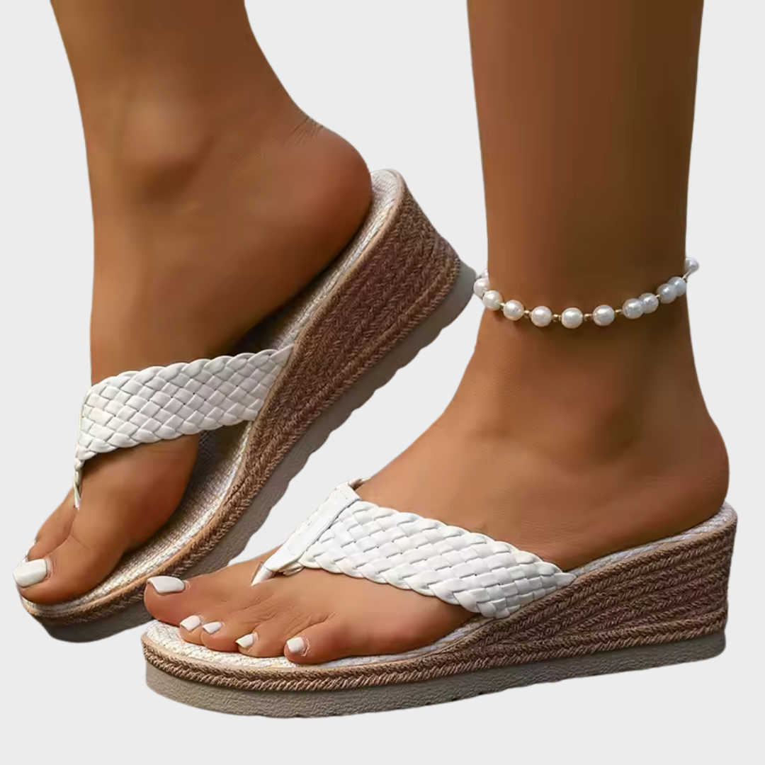 Aria  | Orthopedic House Slippers with Heel