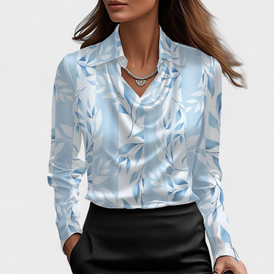HANNAH | Elegant Satin Blouse