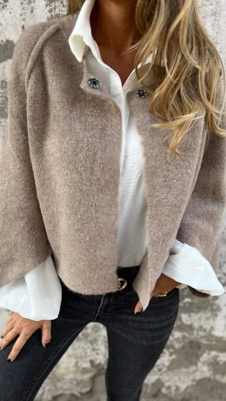 IVY™ - Round Neck Wool Coat