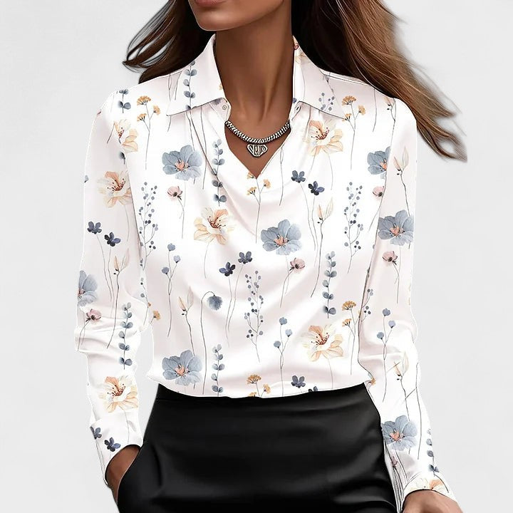 HANNAH | Elegant Satin Blouse