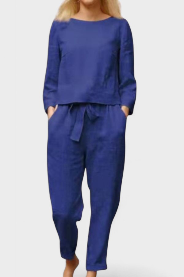 NICOLINE | Linen two-piece set