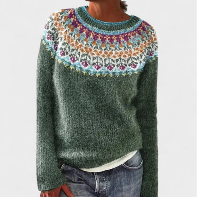 Ragna | Retro Autumn Pullover
