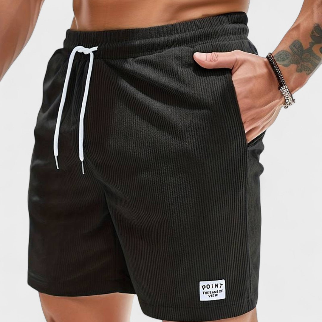 Elliott | Velvet shorts with light stretch