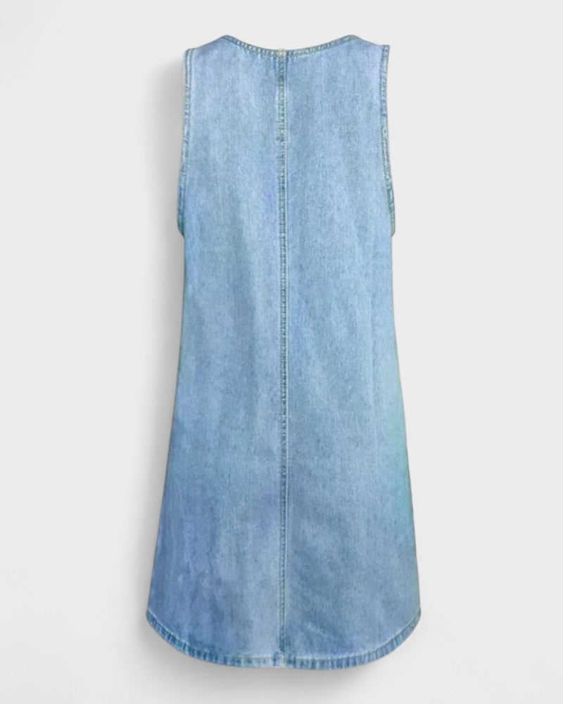 WINIFRED | Denim Summer Dress