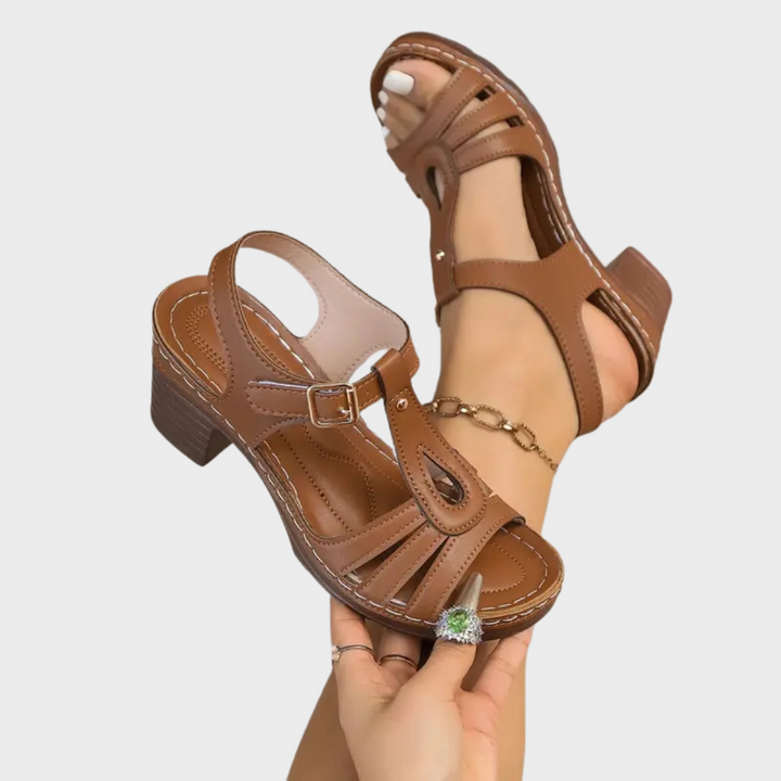 Ffion | Orthopedic Sandals with Heel