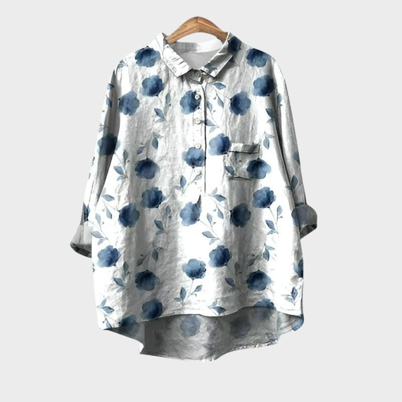 Emma | Classic Flower Blouse