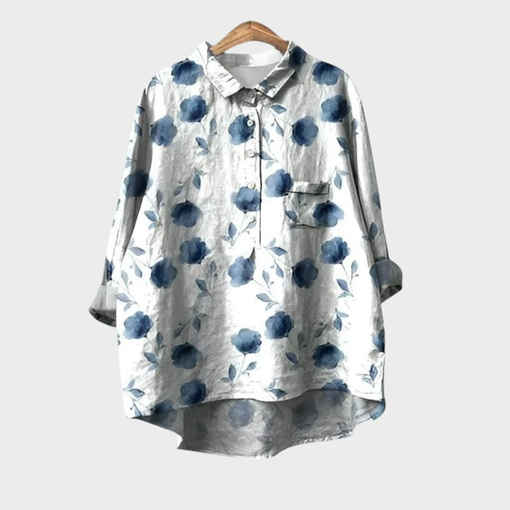 Emma | Classic Flower Blouse