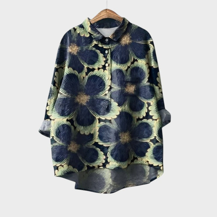 Emma | Classic Flower Blouse