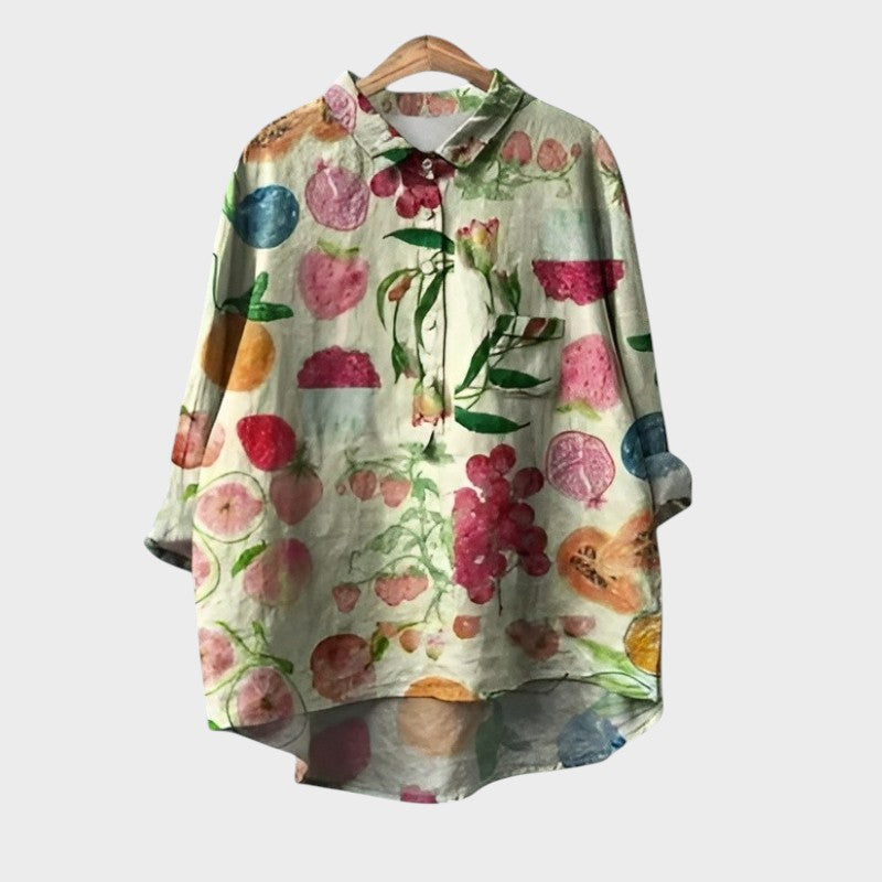 Emma | Classic Flower Blouse