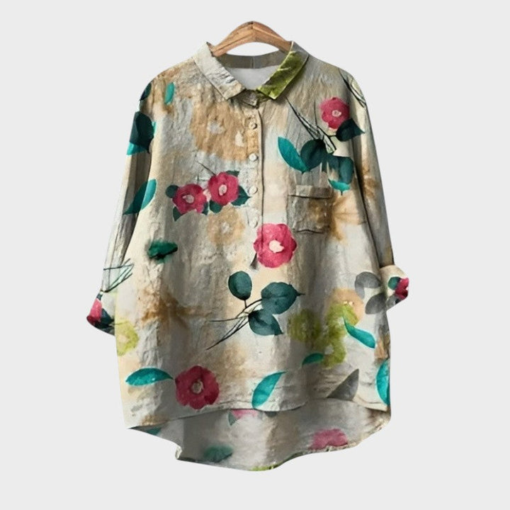 Emma | Classic Flower Blouse