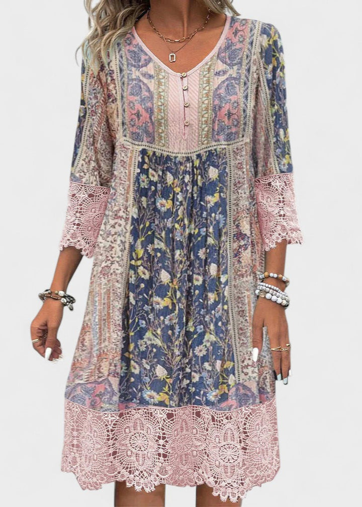 AUDREY | Patterned Dress
