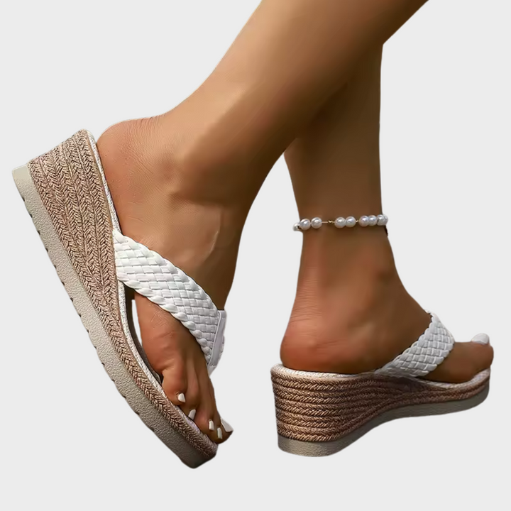 Aria  | Orthopedic House Slippers with Heel
