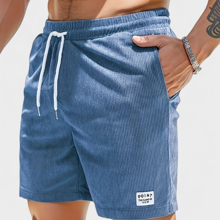 Elliott | Velvet shorts with light stretch
