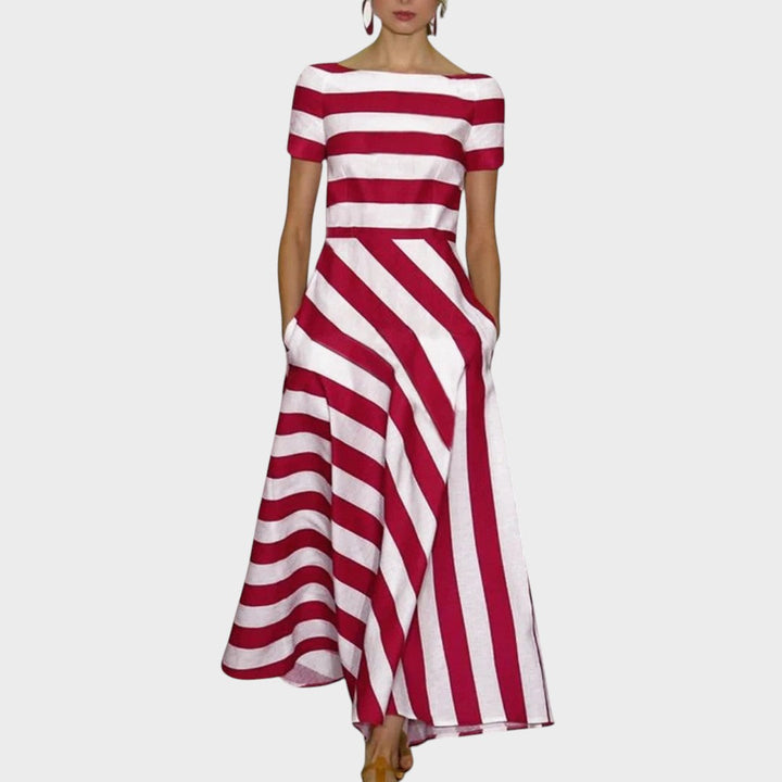 ASTA | Handmade Long Striped Dress