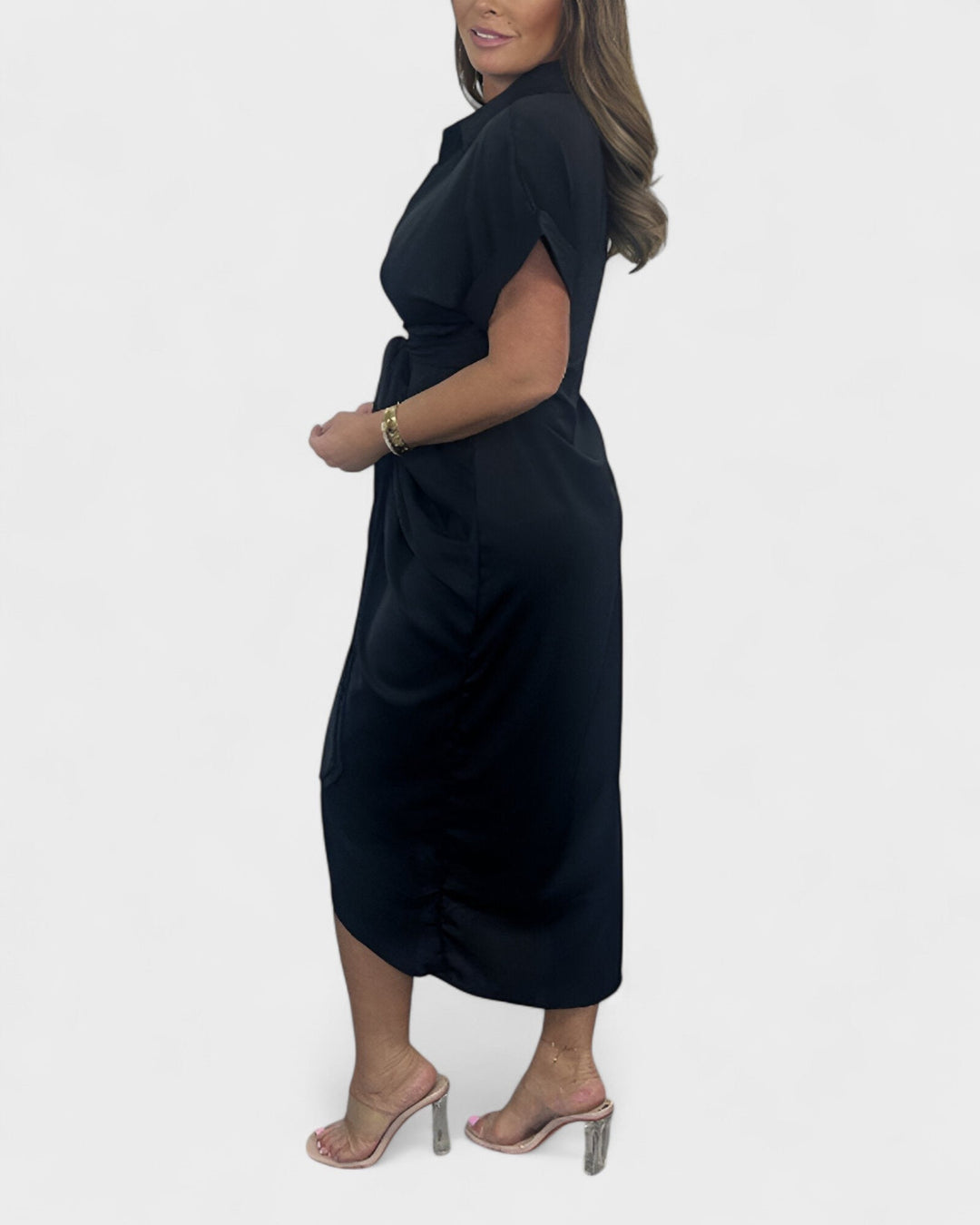 NOA | Elegant Pleated Dress