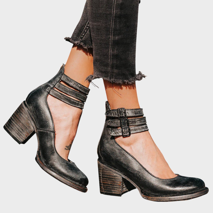 Annabelle | High Cuffed with Buckle