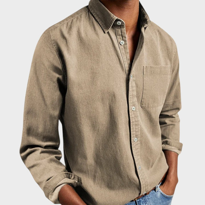 Oliver | Casual denim shirt