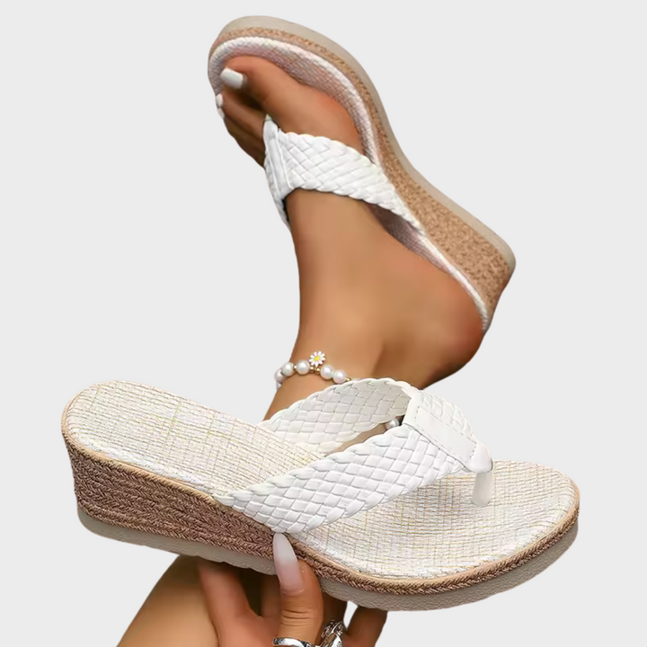 Aria  | Orthopedic House Slippers with Heel