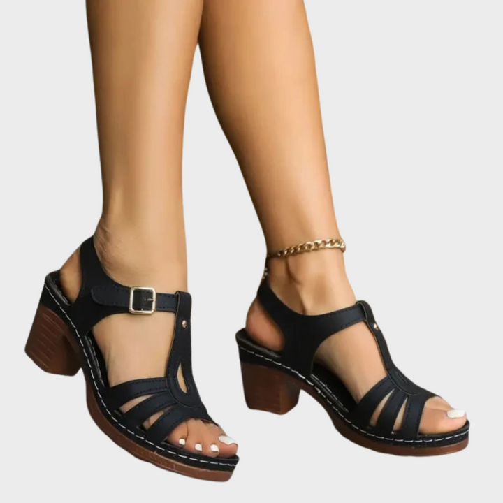 Ffion | Orthopedic Sandals with Heel