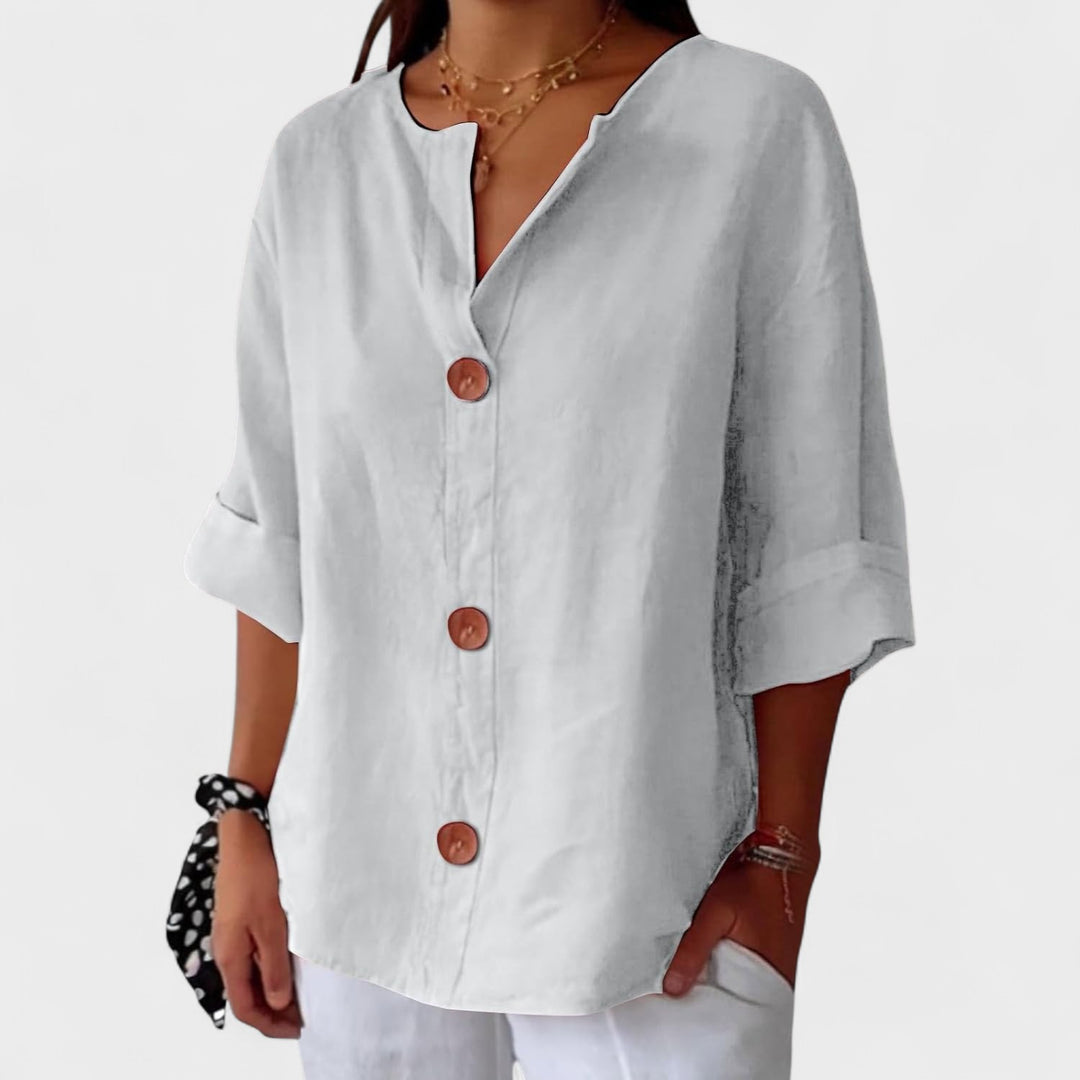MORWEN | Casual linen blouse