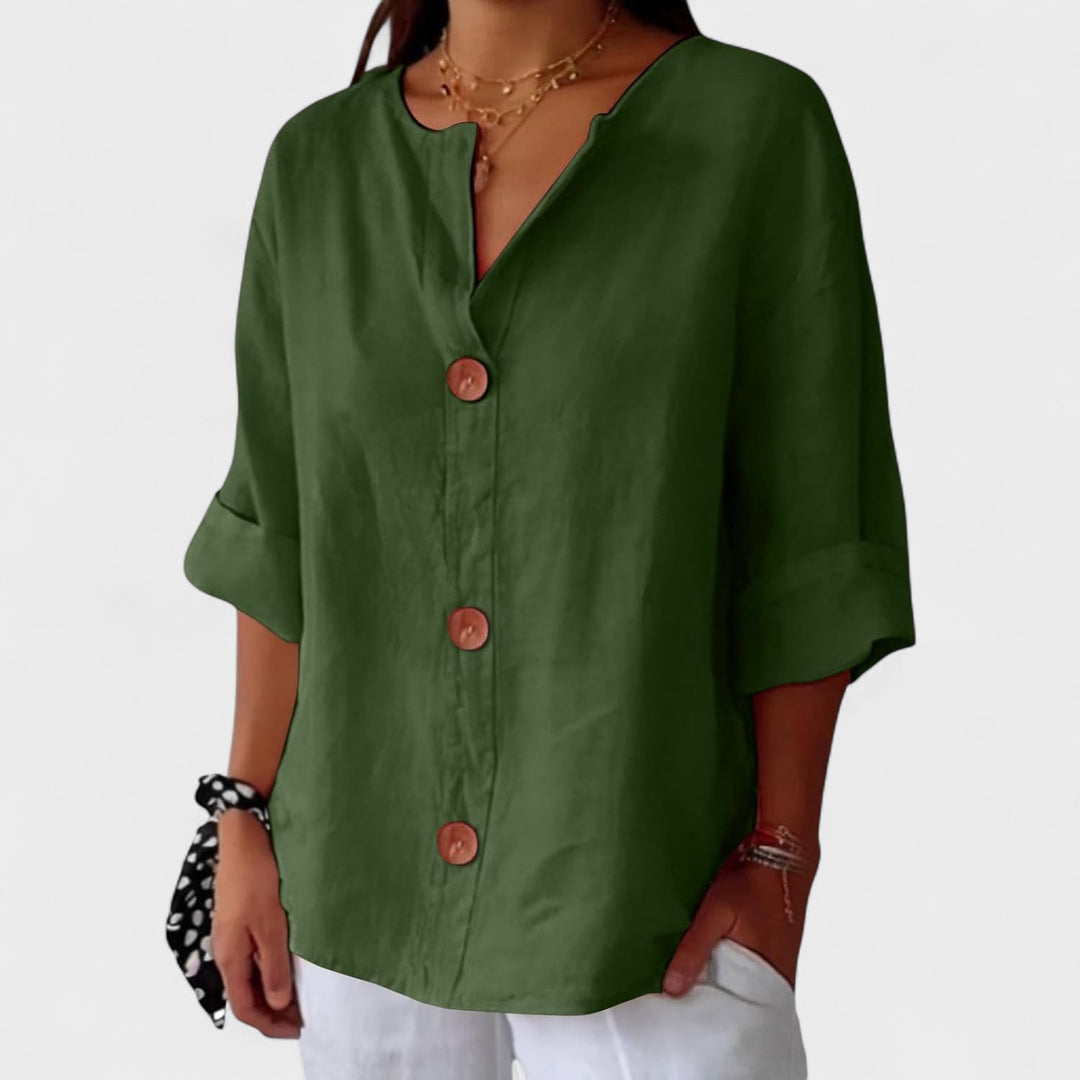 MORWEN | Casual linen blouse