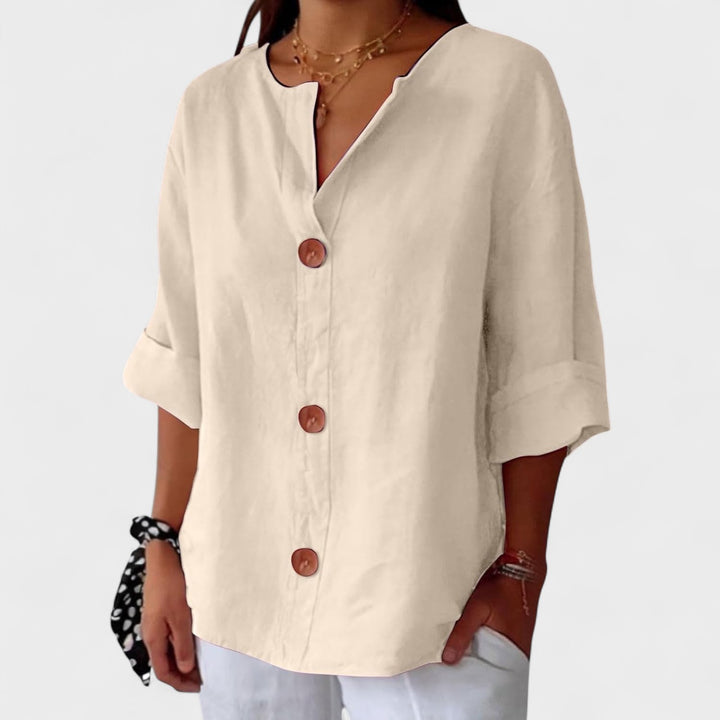 MORWEN | Casual linen blouse