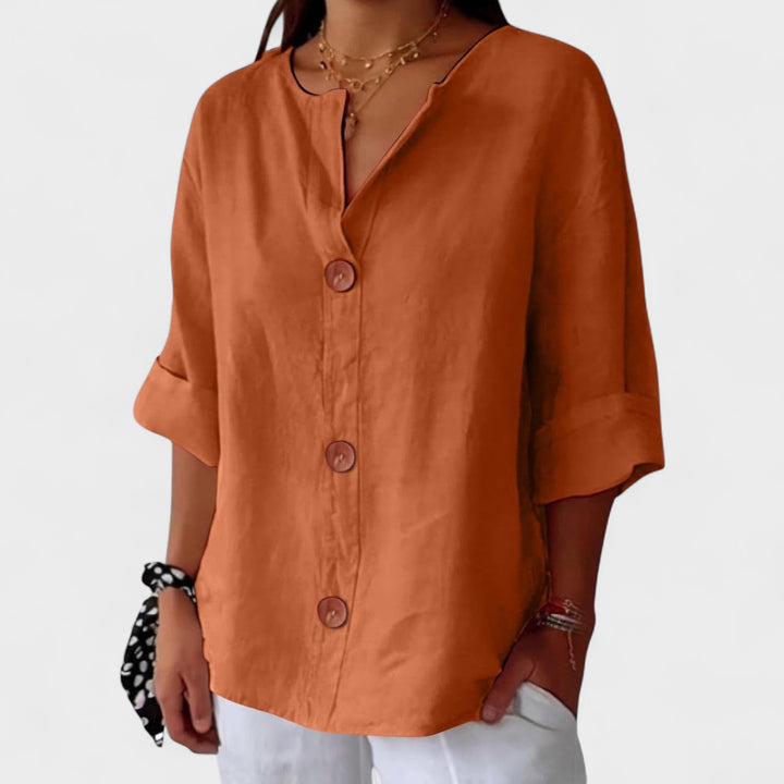 MORWEN | Casual linen blouse