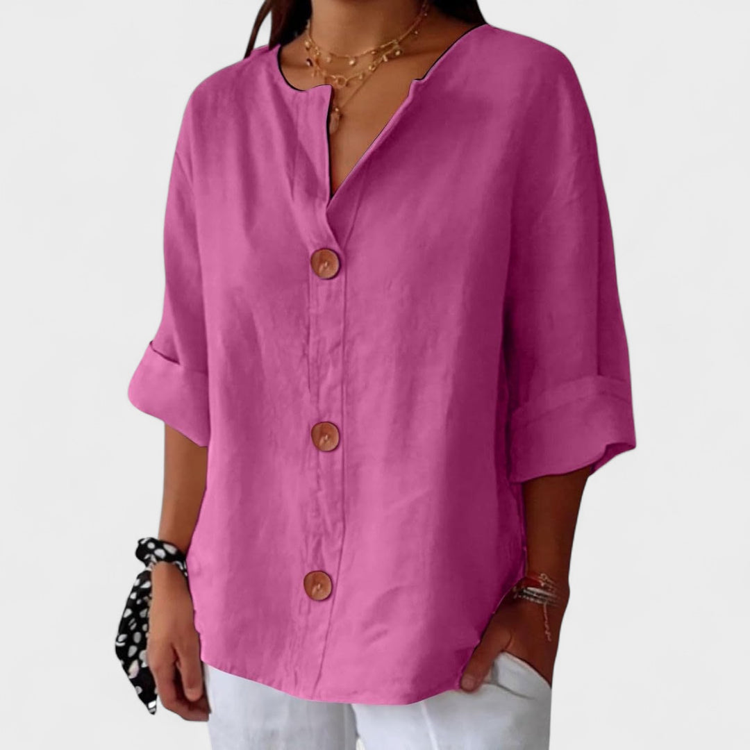 MORWEN | Casual linen blouse