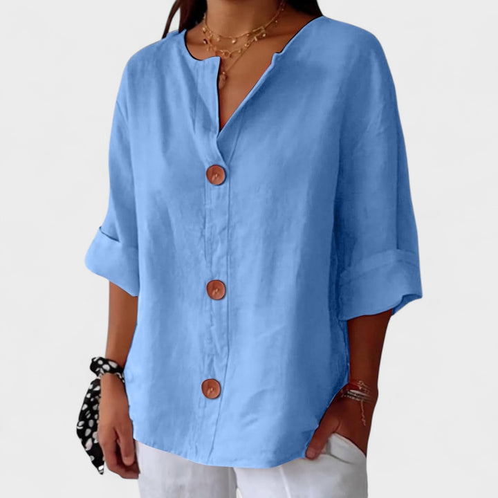 MORWEN | Casual linen blouse