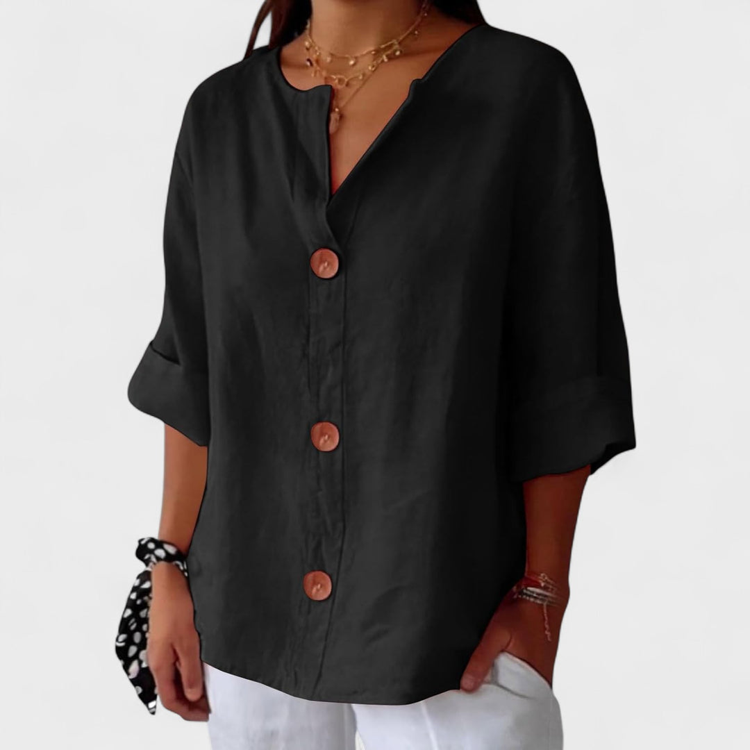 MORWEN | Casual linen blouse