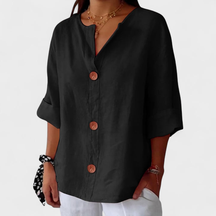 MORWEN | Casual linen blouse