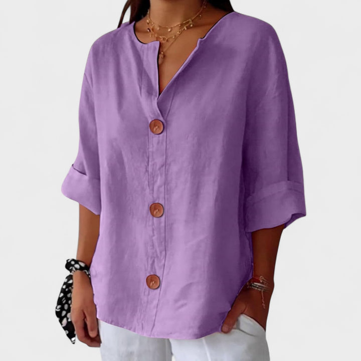 MORWEN | Casual linen blouse